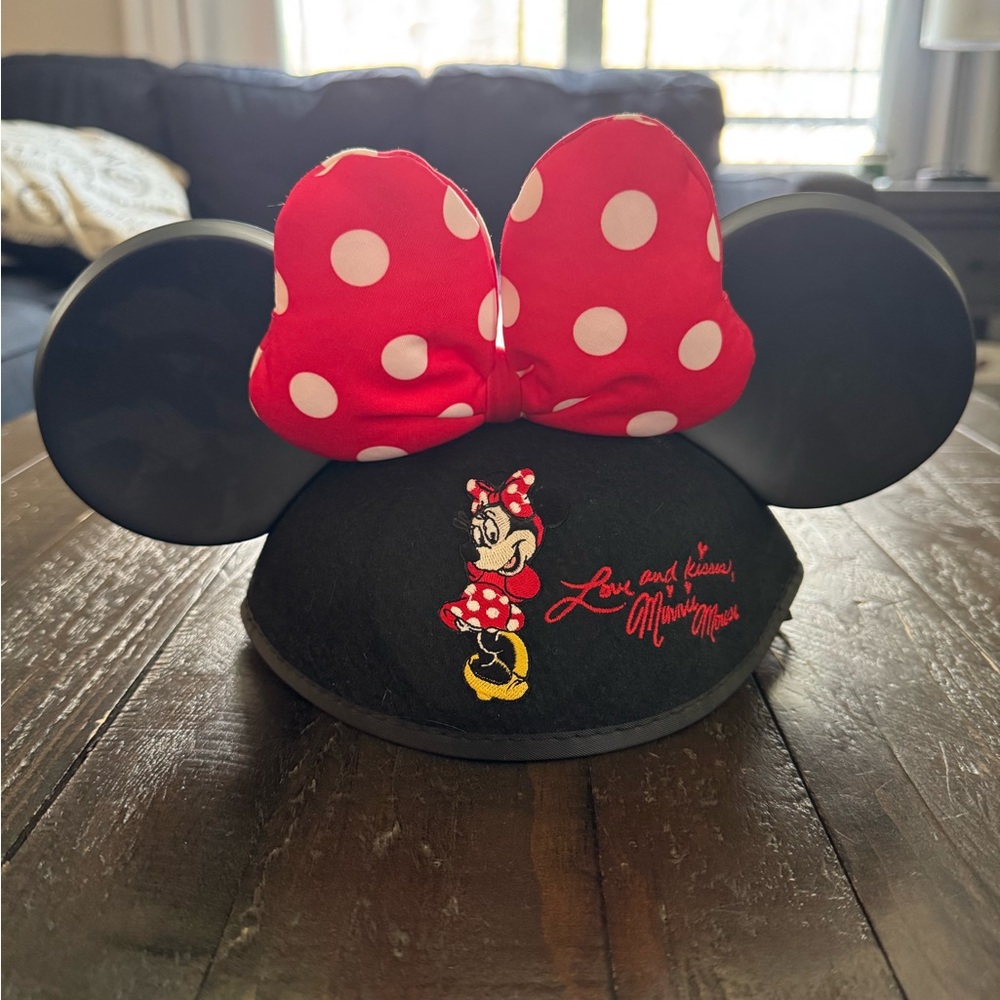 Minnie Mouse Polka Dot Ears Hat